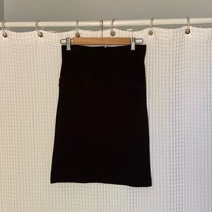 Black Anthropologie Stretchy Skirt